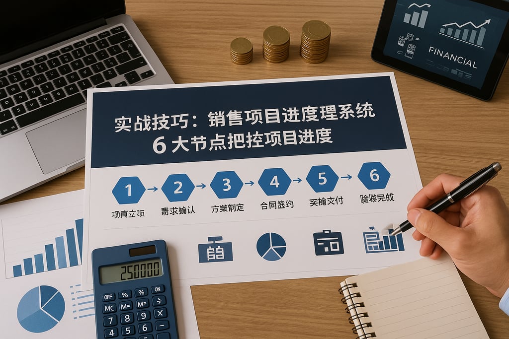 实战技巧：销售项目进度管理系统 6 大节点把控项目进度